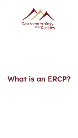 What is an ERCP?